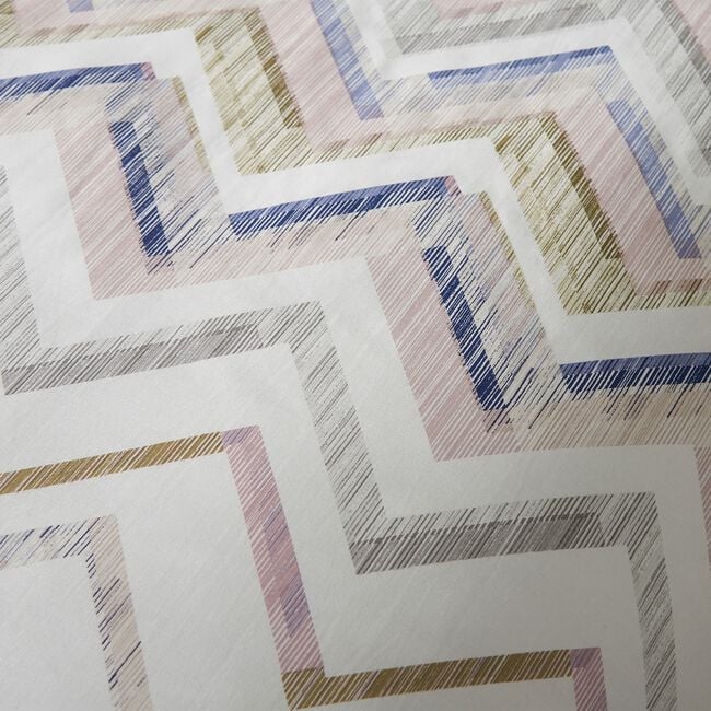 SINGLE DUVET COVER Hannah Grey/ Green