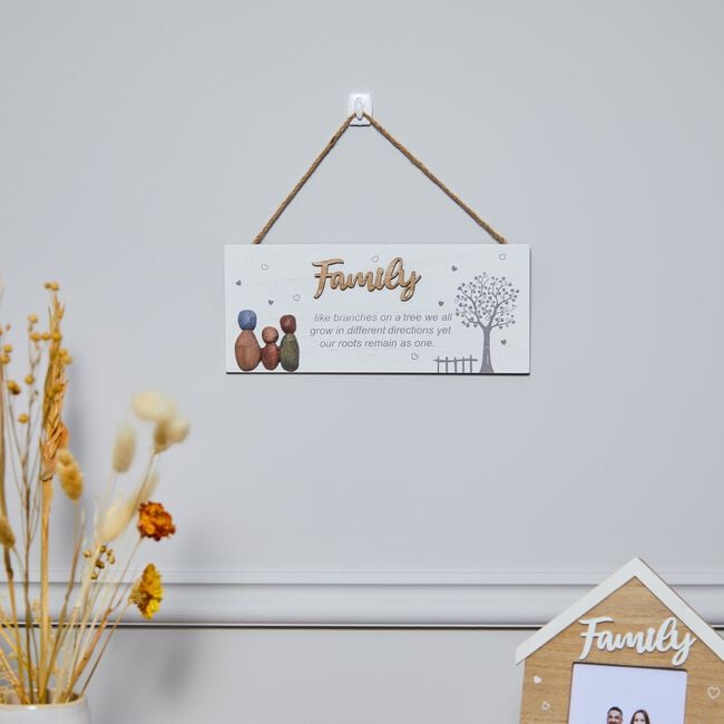 Family Wooden Wall Art Plaque