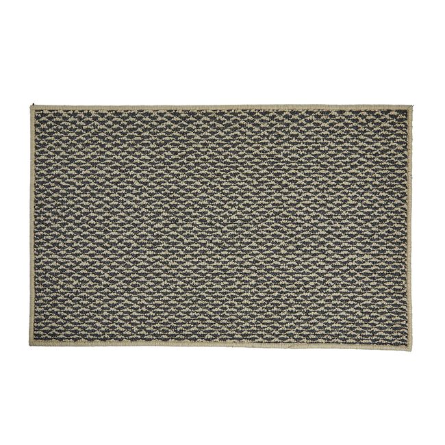 Sahara Doormat 50x80cm - Ivory & Charcoal