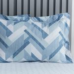 Jonah Oxford Pillowcase Pair - Blue