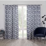 PENCIL PLEAT MOONGLADE NAVY 66x72 Curtain