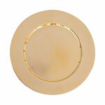 Christmas Gold Charger Plate