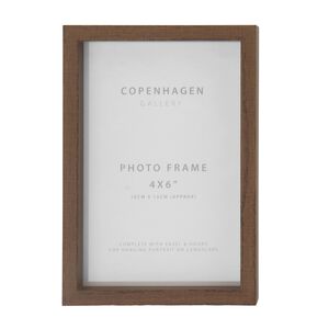 4x6''COPENHAGEN WALNUT Photo Frame