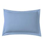 OXFORD PILLOWCASE PAIR Luxury Percale Airforce Blue 12L
