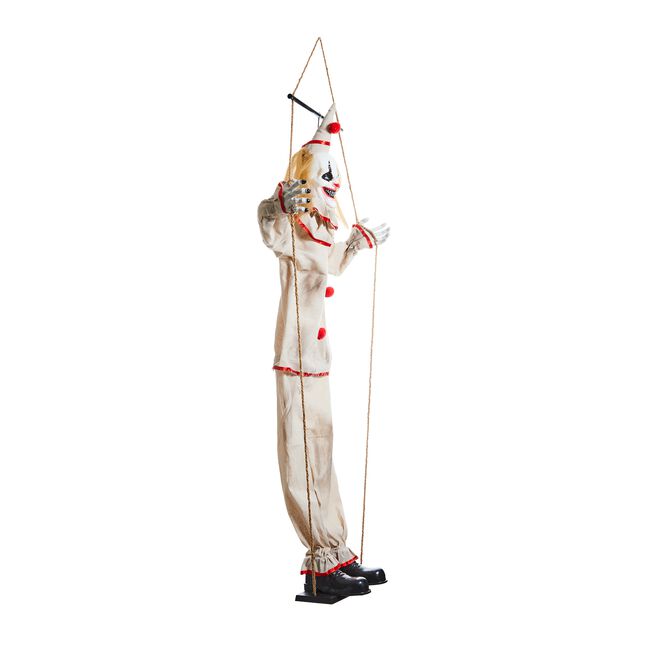 Hanging Animated Clown on Swing 