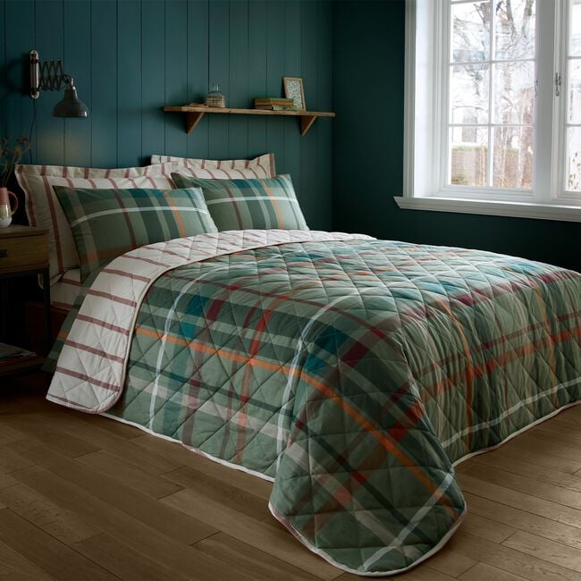 Brushed Cotton Joseph Bedspread 200cm x 220cm