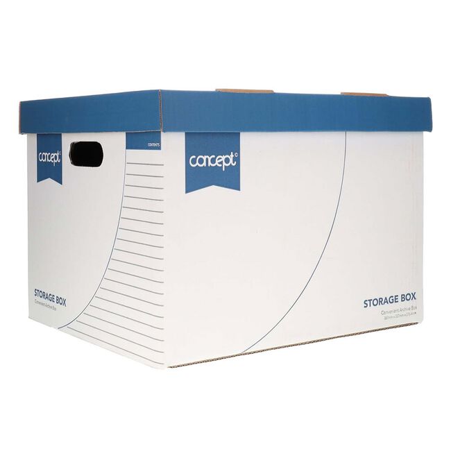 Concept Archive Storage Box - Blue