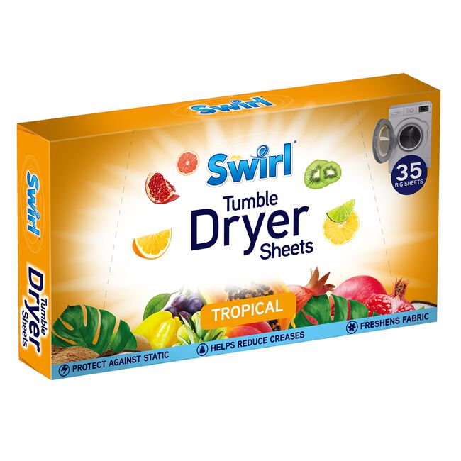 Swirl Laundry Tropical Drying Sheets