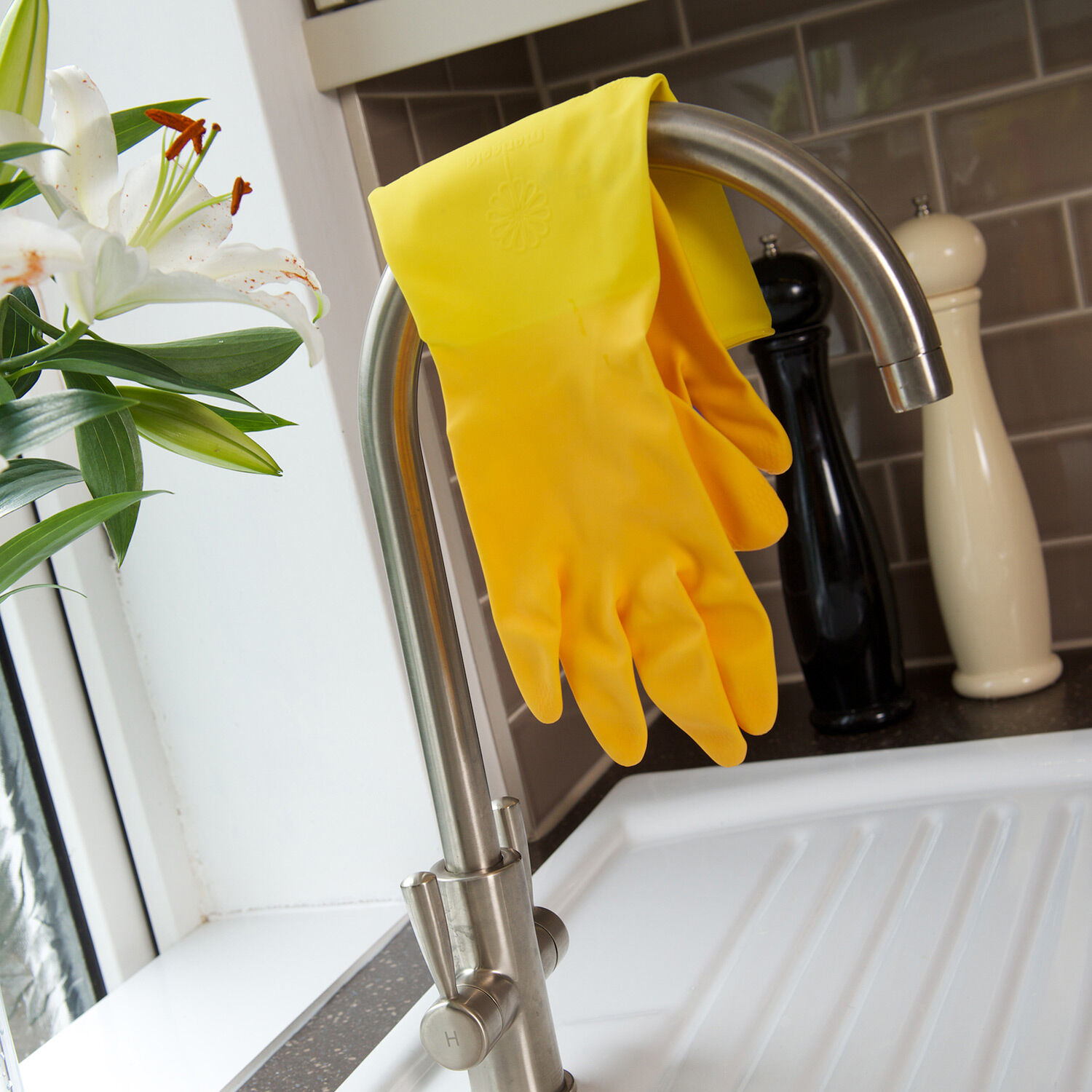 Marigold Kitchen Gloves Large Home Store + More