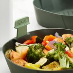 Lekue Grey Silicone Large Air Fryer Basket