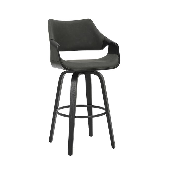 Beckett Bar Stool - Dark Grey