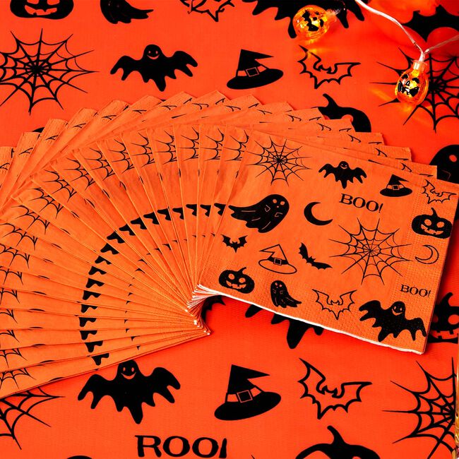 Spooky Creatures Napkins 20pk