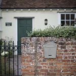 Steel Letterbox Classic French Grey