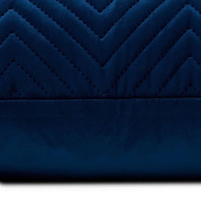 Triangle Stitch Cushion 45x45cm - Navy