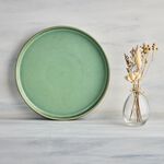 Atelier Ruby Hart Zola Green Dinner Plate