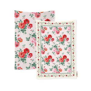 Cath Kidston Archive Rose 2 Pack Tea Towels