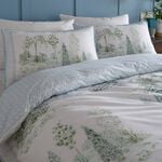 DOUBLE DUVET COVER Willow Tree Scene