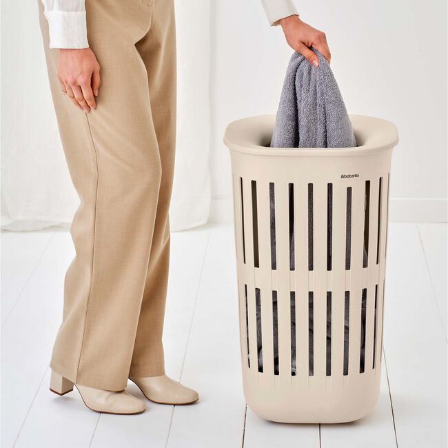 BRABANTIA COLLECT IT Laundry Basket 55L Soft Beige