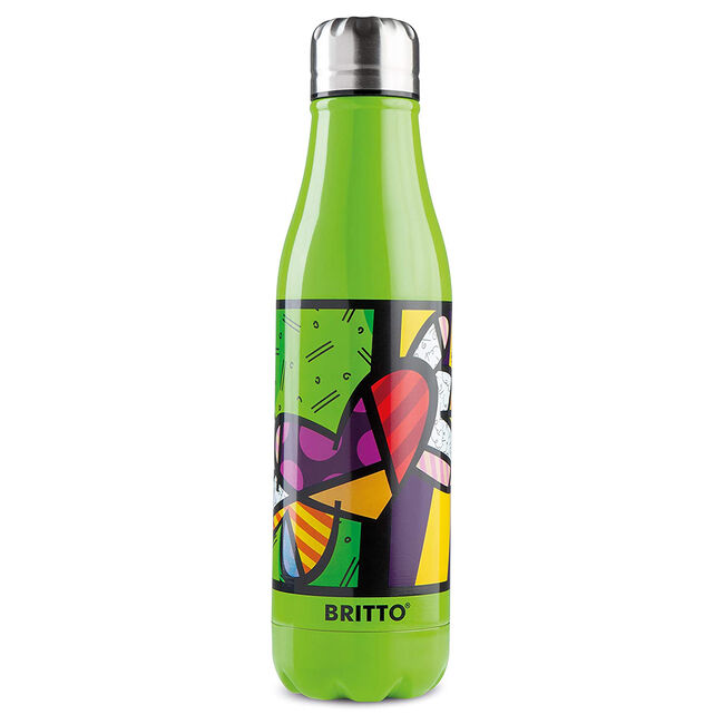 Britto Heart & Green 500ml Vacuum Bottle