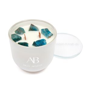 Aromabotanical Crystal Blue Apatite 2 Wood Wick
