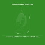 100GSM Egg Swing Chair Cover 