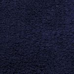 2 Piece Cotton Plain Dye Navy Bathroom Set