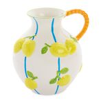 Lemon Ceramic Pitcher Vase