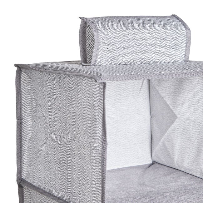 Clever Clothes Wardrobe Storage Grey