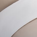 SINGLE DUVET COVER Luxury Percale Caramel/Cream