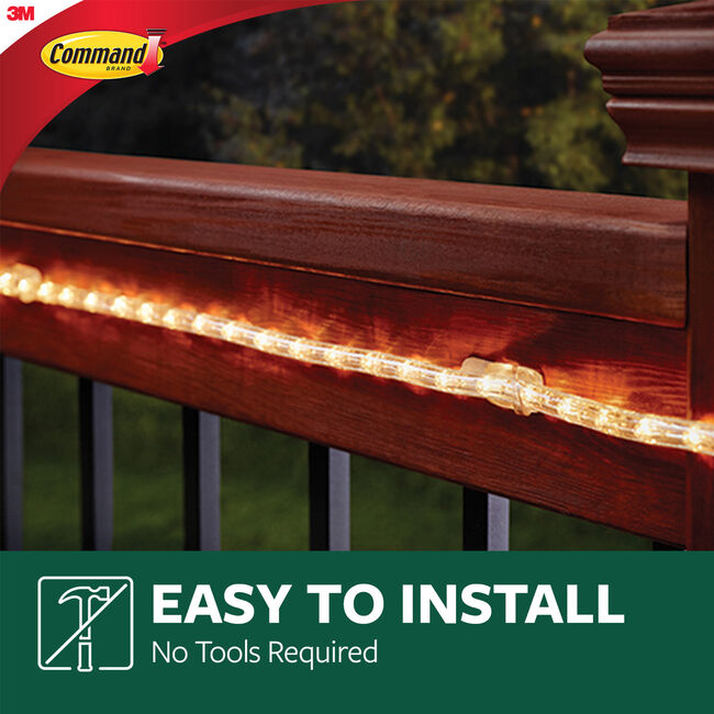Command Strips Outdoor Light Clips 16 pack