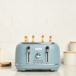 Haden Highclere 4 Slice Blue Toaster