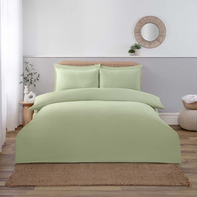 DOUBLE DUVET COVER&nbsp; Brushed Cotton Twill Forest