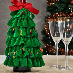 Christmas Tree Bottle Décor