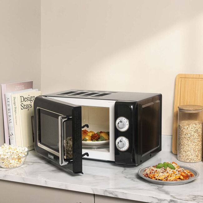 HADEN RETRO 17L BLACK Microwave