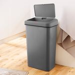 50L Tower Grey Sensor Bin