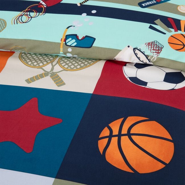 SINGLE DUVET COVER Multi-Sport
