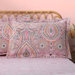 Daphne Oxford Pillowcase Pair - Pink