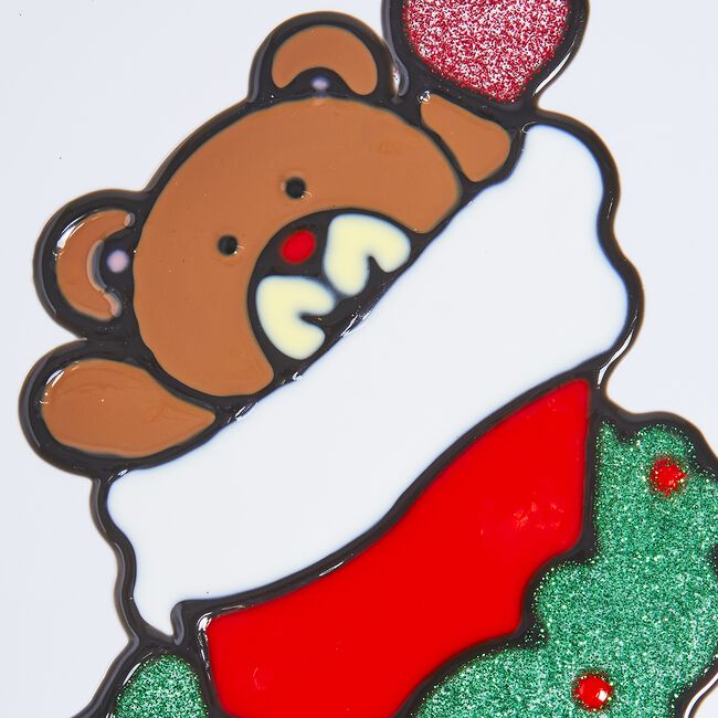 Christmas Stocking Window Sticker