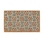 My Mat Sage Woodblock Coir Door Mat 45cm x 75cm