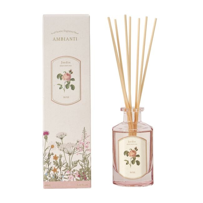 Ambianti Jardin Rose 100ml Reed Diffuser