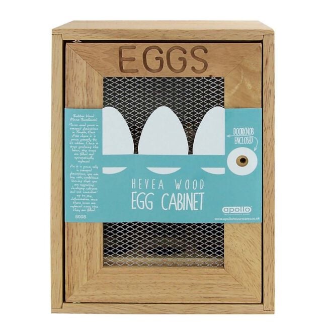 Apollo Rubberwood Egg Cabinet