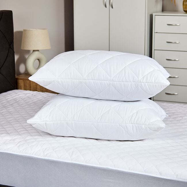 Bonne Nuit Pillow Protector Pair