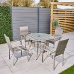 Siena 5 Piece Rattan Dining Set