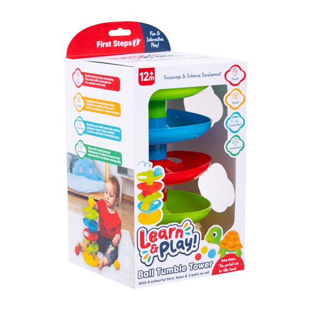 First Steps 5 Tier Ball Tumble Tower