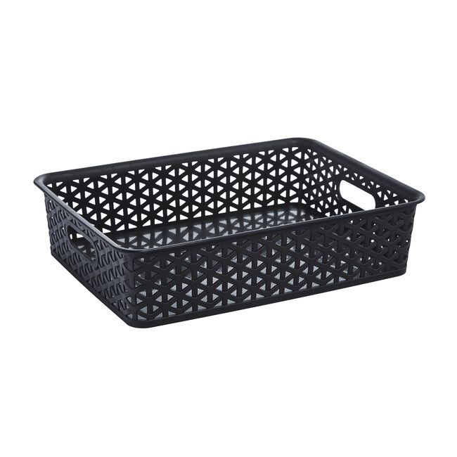 Geometric Basket 6.5L - Black