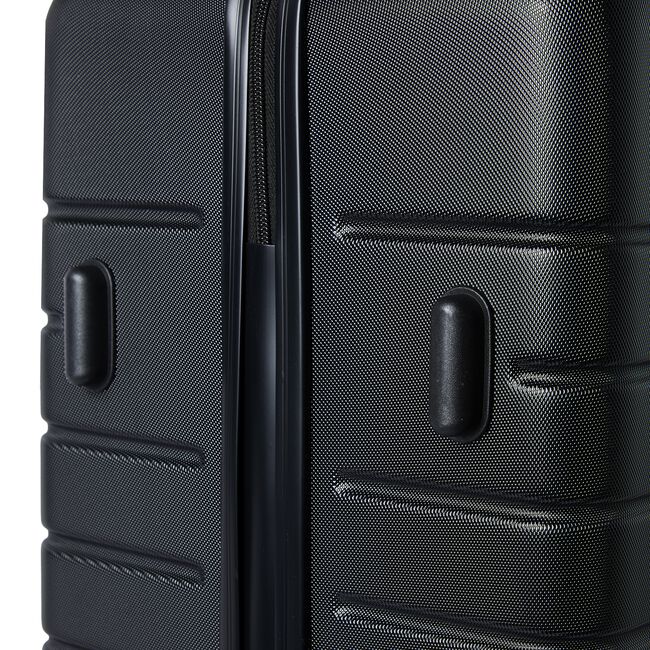 LARGE Lightweight Hardshell Luggage - Black