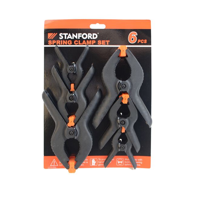 Stanford Spring Clamp Set - 6 Pieces