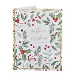 40 Festive Gift Christmas Cards