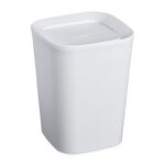 5L EZY STORAGE WHITE SWING LID Bin