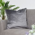 Naomi Cushion 58x58cm - Charcoal